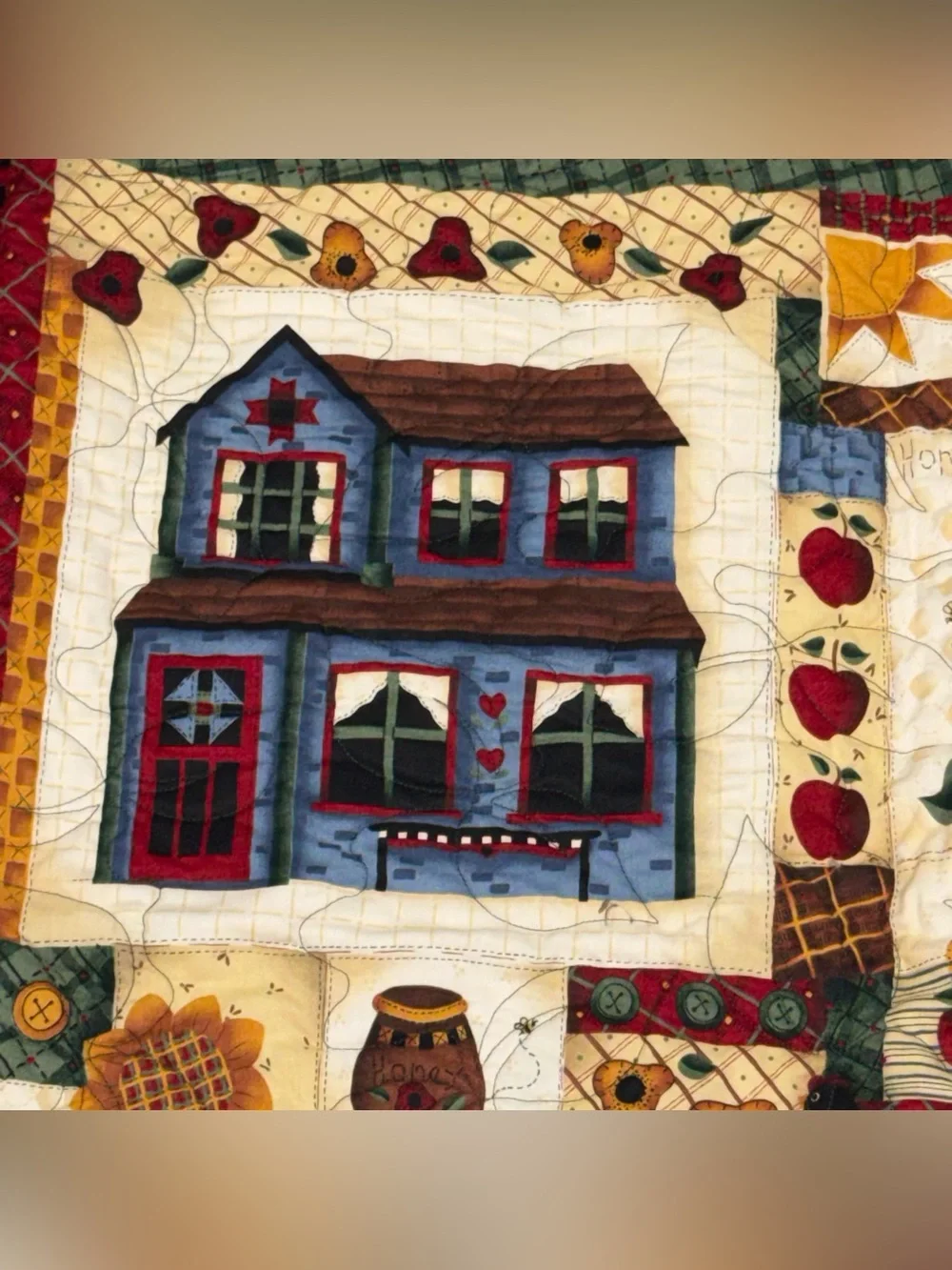 Handmade Patchwork quilt 56